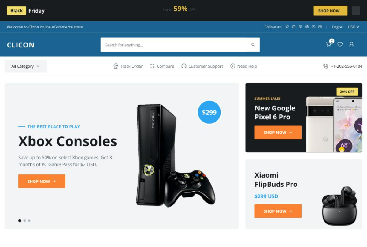 Clicon - eCommerce Store